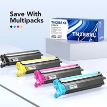 Load image into Gallery viewer, Brother TN-258XL Toner for HL-L8240CDW, HL-L3240CDW, DCP-L3560CDW, MFC-L3760CDW, MFC-L3755CDW, and MFC-L8390CDW Compatible