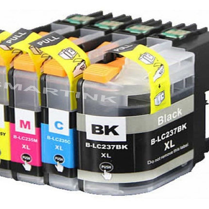 DCPJ4120DW  LC235 LC 237 Brother Ink Cartridges Whole Set Latest Chip *5