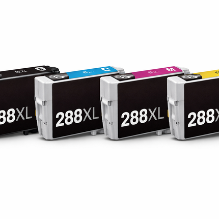 Epson 288XL Ink Cartridge 4 Pack – BK C M Y – High Yield Compatible – NZ Stock