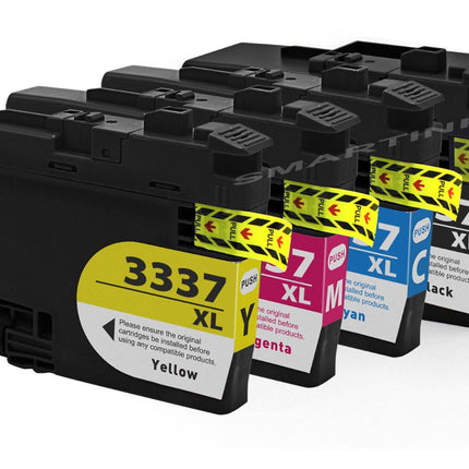 Brother LC3337 ink cartridge for MFCJ5945DW, MFCJ6945DW (BK+Y+C+M) Premium A+