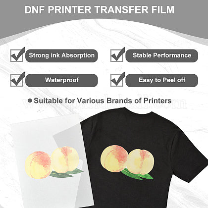 A3 DTF Transfer Film - 100 Sheets | Glossy Double-Sided PET Film for DTF Printing