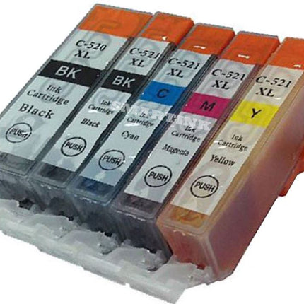 CANON PGI520 CLI-521 Full set Compatible x5