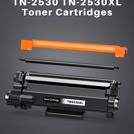Brother TN2530XL Toner Cartridge Black – High Yield Compatible – For HL-L2400DW, HL-L2865DW, DCP-L2640DW