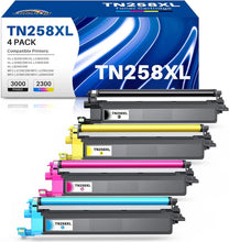 Load image into Gallery viewer, Brother TN-258XL Toner for HL-L8240CDW, HL-L3240CDW, DCP-L3560CDW, MFC-L3760CDW, MFC-L3755CDW, and MFC-L8390CDW Compatible

