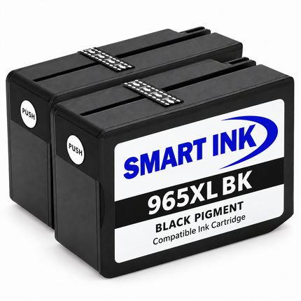 HP 965XL Black 2-Pack Compatible Ink Cartridges