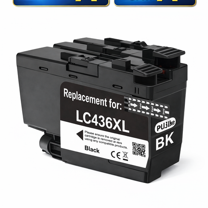 Brother LC436XL Ink Cartridge BK C M Y – Compatible for MFC-J4440DW / J4540DW / J4340DW