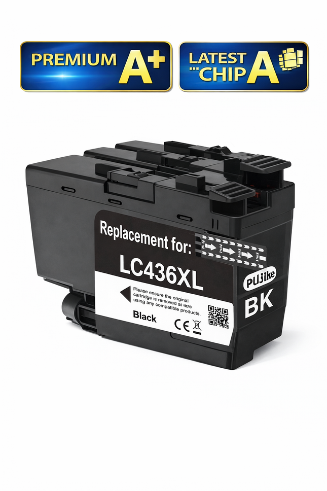 Compatible Ink for Brother MFC-J6955DW Printer – LC436XL Ink Cartridges BK C M Y