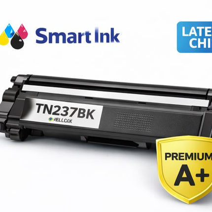 Brother TN237 / TN233 Black Compatible Toner Cartridge – High Yield – Latest Chip – Smart Ink Premium