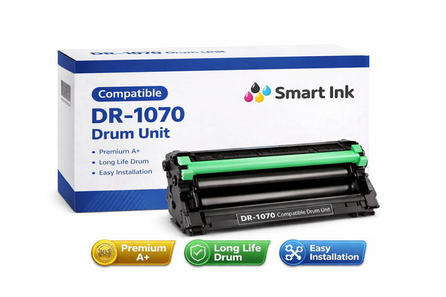 Brother DR-1070 Drum Unit – Compatible Replacement – For HL-1210W DCP-1610W MFC-1910W – NZ Stock