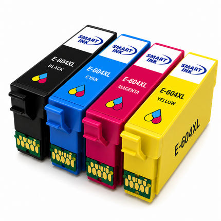 Epson 604XL Compatible Ink Cartridge 4-Pack for XP-2200 XP-3200 XP-4200 WF-2910 WF-2930 WF-2950