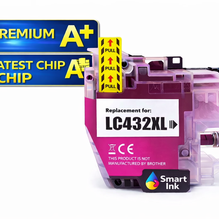 Brother LC432XL Compatible Ink Cartridge – High Yield – Suits MFC-J5340DW MFC-J5740DW MFC-J6540DW – Premium Compatible