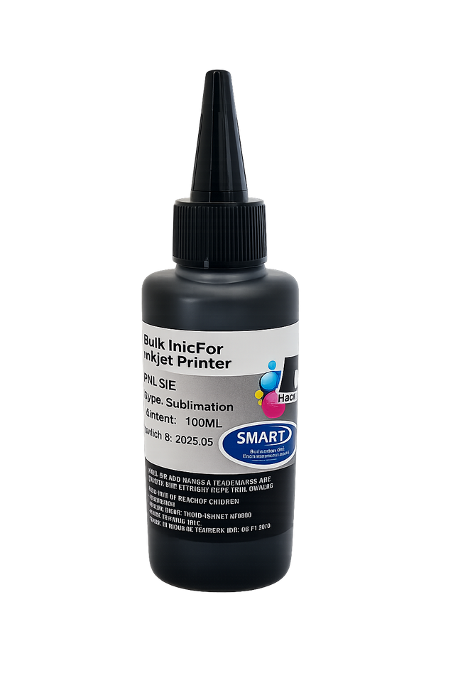 Sublimation Ink 100ml Refill Bottle BK C M Y Full Set for Epson EcoTank Printers