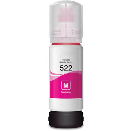 Genuine Epson 522 magenta ink bottle – 65ml