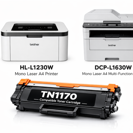 Brother TN-1170 Compatible Toner Cartridge for HL-L1230W DCP-L1630W