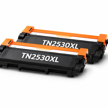 Brother TN2530XL Toner Cartridge 2 Pack – Compatible Black High Yield – For HL-L2400DW, MFC-L2920DW