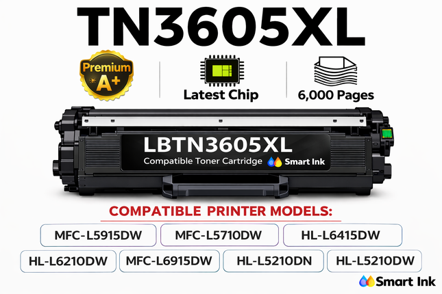 Compatible Toner Cartridge for Brother MFC-L5915DW (TN3605XL)