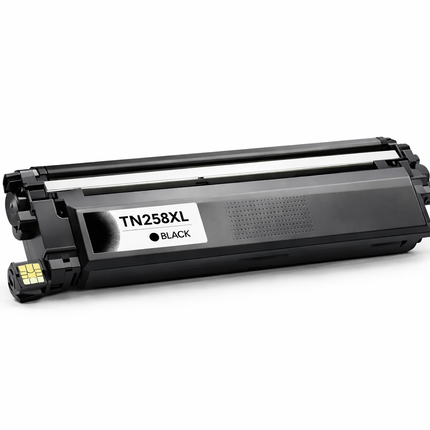 Brother TN258XL Compatible Toner Cartridge – High Yield – Latest Chip – Premium A+ – Smart Ink
