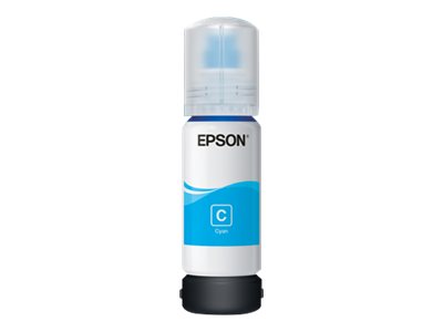 Genuine Epson 522 cyan ink bottle – 65ml