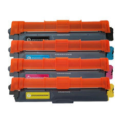 Brother TN251 TN255 compatible toner cartridge full set (Black, Cyan, Magenta, Yellow) for HL-3150CDN, HL-3170CDW, MFC-9140CDN, MFC-9340CDW – Smart Ink