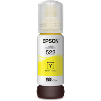 Genuine Epson 522 yellow ink bottle – 65ml