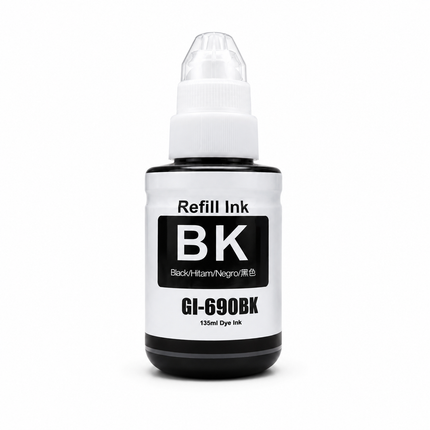 Compatible Canon GI-690 Ink Bottles for PIXMA G2600 G2610 G3600 G3610 G4600 G4610