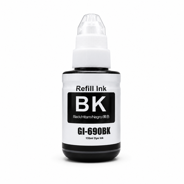 Compatible Canon GI-690 Ink Bottles for PIXMA G2600 G2610 G3600 G3610 G4600 G4610