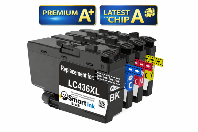 Brother LC436XL Yellow Ink Cartridge – High Yield Compatible – NZ Stock